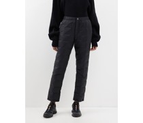 Tapered Quilted Down Trousers