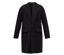 Single-breasted Virgin-wool Coat