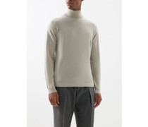 Roll-neck Merino Sweater