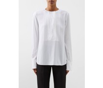 Panelled Crepe Blouse