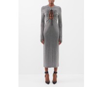 The Mercury Cutout Crystal-embellished Dress