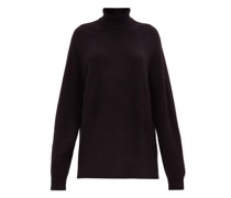 Cashmere Blend Roll-neck Sweater