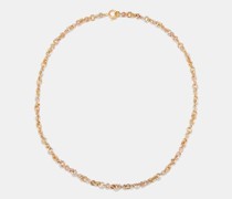 Helio Mx 18kt Gold, Rose Gold & Silver Necklace