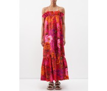 Alex Floral-print Cotton-blend Dress