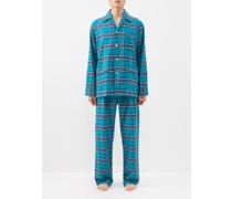 Kelburn Checked Cotton Pyjamas