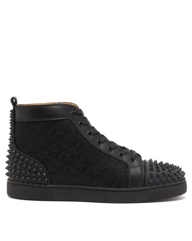 louboutin sequin sneakers