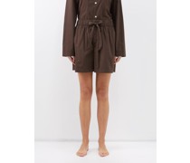 Organic-cotton Pyjama Shorts