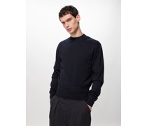 High-neck Wool-blend Sweater