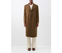 Mark Virgin Wool-whipcord Overcoat