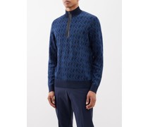 Nate Logo-intarsia Knitted Sweater
