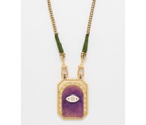 Collier scapulaire en or et diamants Protect You
