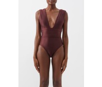 Isabel Plunge-front Swimsuit