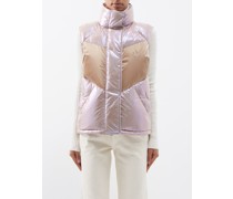 Faucille Iridescent Quilted Down Gilet