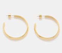 Irina 14kt Gold-plated Hoop Earrings