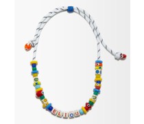 Enfant Glass & Rope Necklace