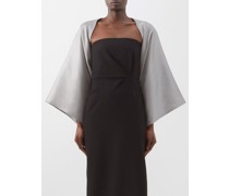 Beau Wide-sleeve Satin Bolero Jacket