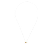 1g Entrelacs Sterling-silver & 18kt Gold Necklace