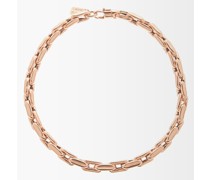 Link-chain 14kt Rose-gold Necklace