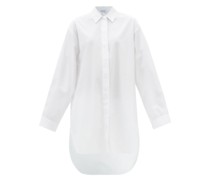 Organic-cotton Longline Shirt