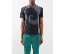 5 Cuts Printed Cotton-jersey T-shirt