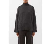 Turtle-neck Organic-cashmere Sweater