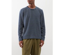 X Organic-cotton Terry Long-sleeved T-shirt