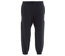 Recycled-yarn Cotton-blend Track Pants