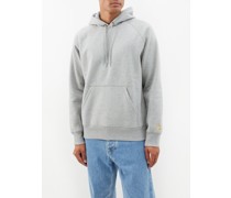 Chase Logo-embroidered Cotton-blend Jersey Hoodie