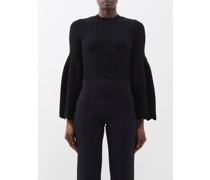 Chloe Scalloped-edge Sweater