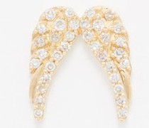 X Nicky Hilton Angel Wings Diamond & Gold Charm