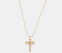 Torre 14kt Gold-plated Ball-chain Necklace
