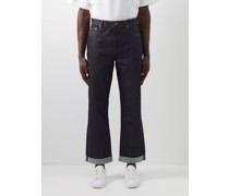 Jean taille basse denim de coton biologique Open