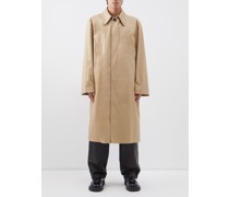 Oversized Cotton Trench Coat
