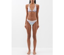 Bikini triangle en maille au crochet