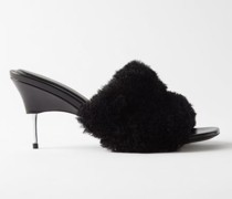 Shearling Mules