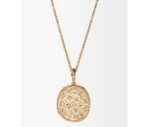 Zodiac Diamond & 18kt Gold Necklace