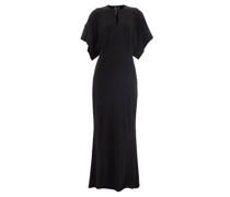 Obie Cape-sleeve Jersey Maxi Dress