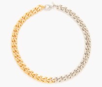 Libre Two-tone14kt Gold-plated Necklace