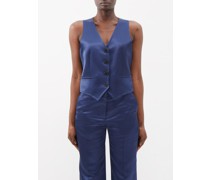 Gilet en satin Chrissie