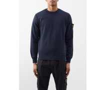 Sweat-shirt en jersey de coton polaire