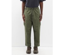 Mh Cocoon Hemp-blend Ripstop Cargo Trousers