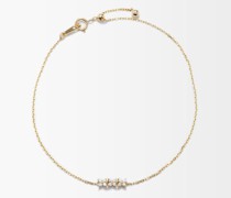 Brontë Doré Diamond & 14kt Gold Bracelet