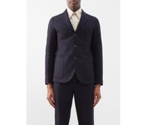 Solms Wool And Cotton Blazer