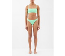 Gigi Crinkle-knit Bikini