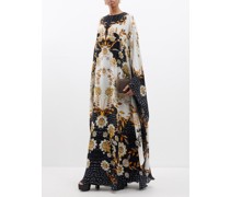 Taylor Floral-print Silk-georgette Maxi Dress