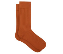 Danvers Rib-knit Socks