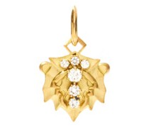 Leo Diamond & 18kt Gold Zodiac Charm