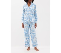 Loxodonta-print Cotton Pyjamas