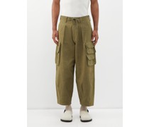 Forager Organic-cotton Cargo Trousers