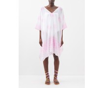 Dhaka Printed Cotton Kaftan Dress